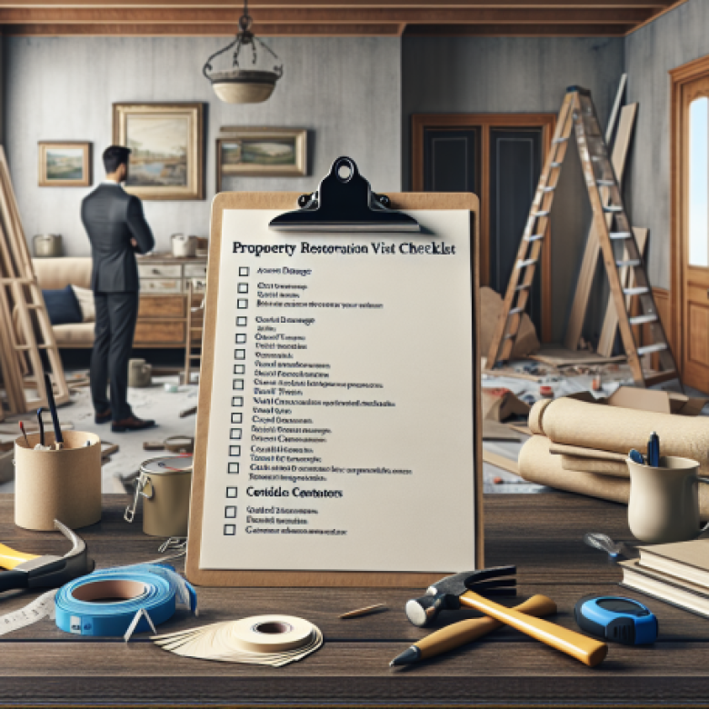 Preparing for a Property Restoration Visit: A Checklist