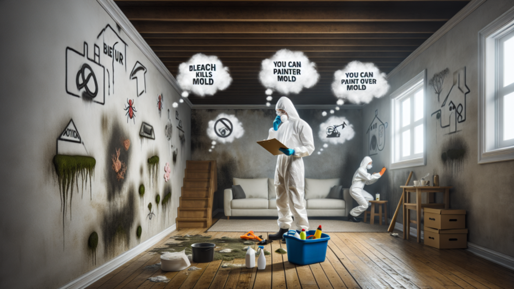 Common Myths About Mold Remediation Debunked