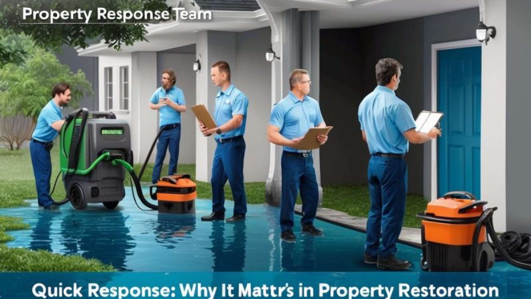 Quick Response: Why It Matters in Property Restoration