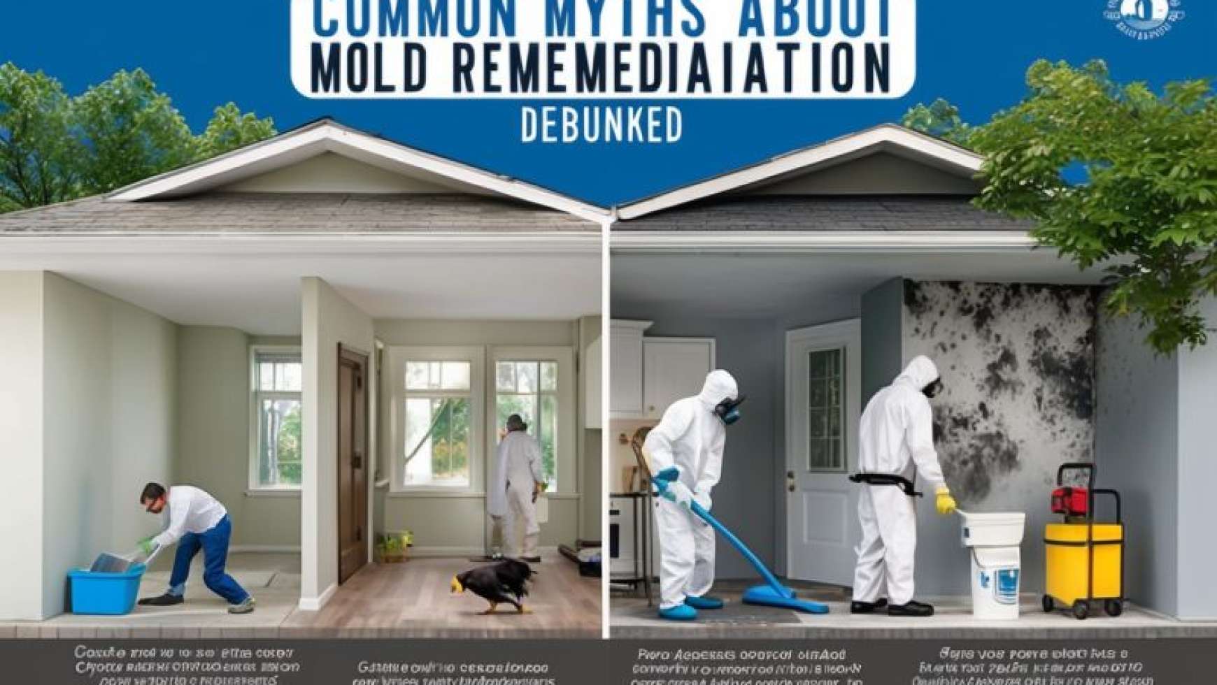 Common Myths About Mold Remediation Debunked