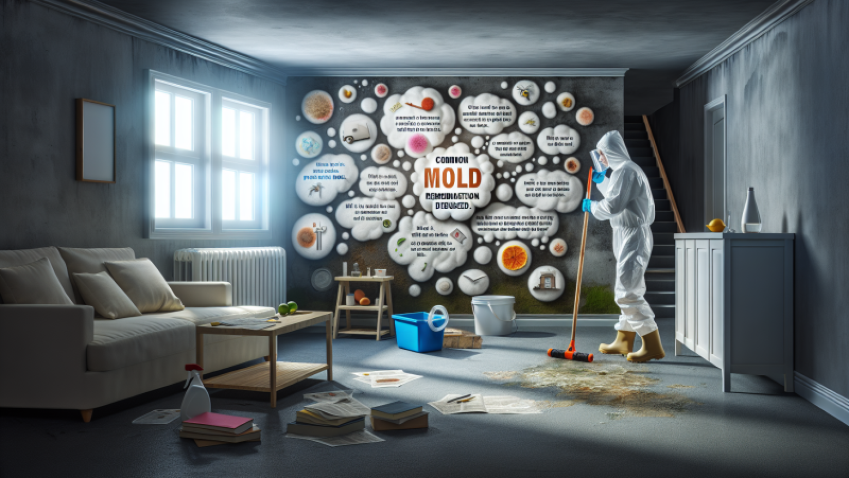 Common Myths About Mold Remediation Debunked