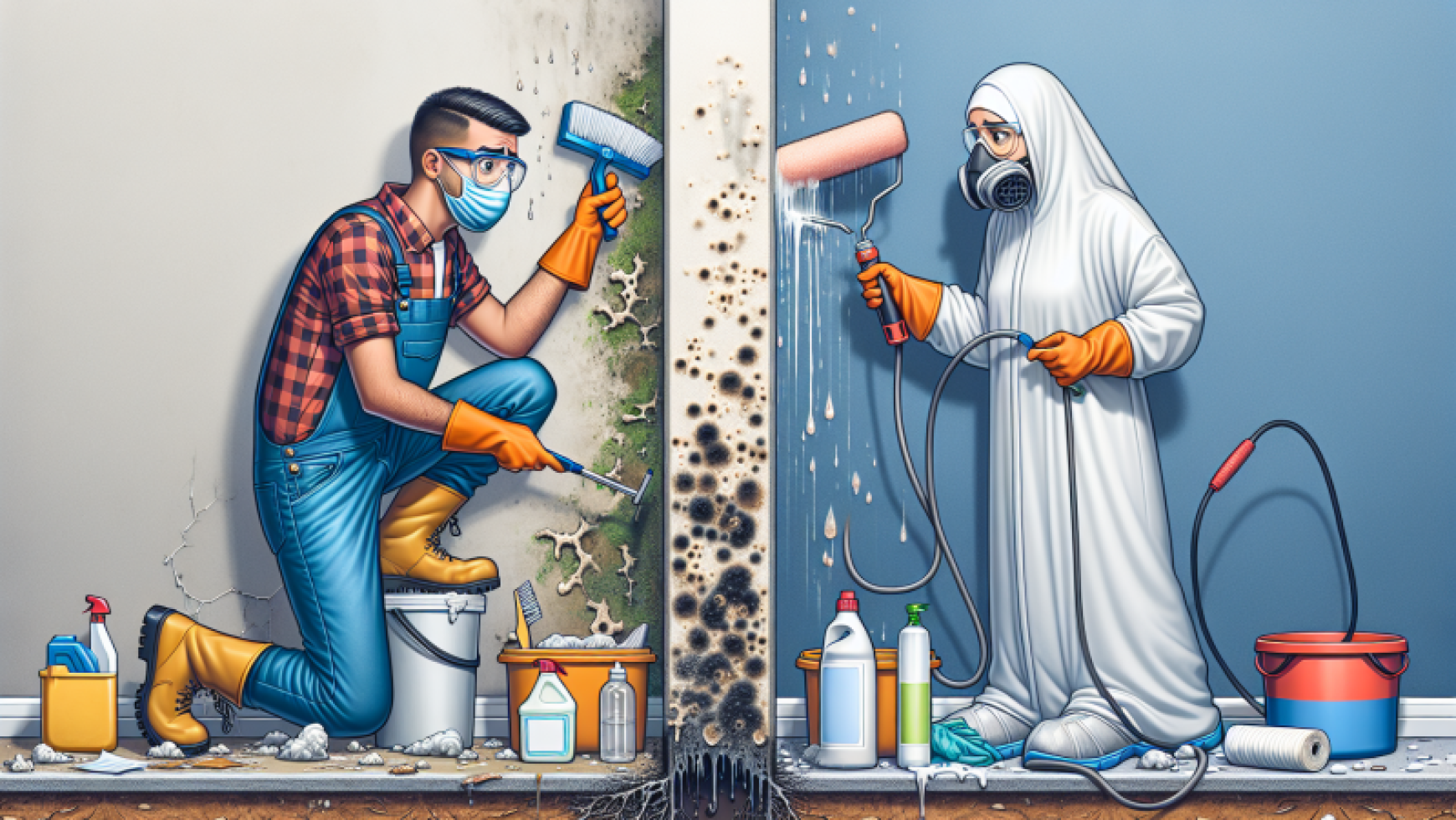 Mold Remediation: DIY vs. Professional