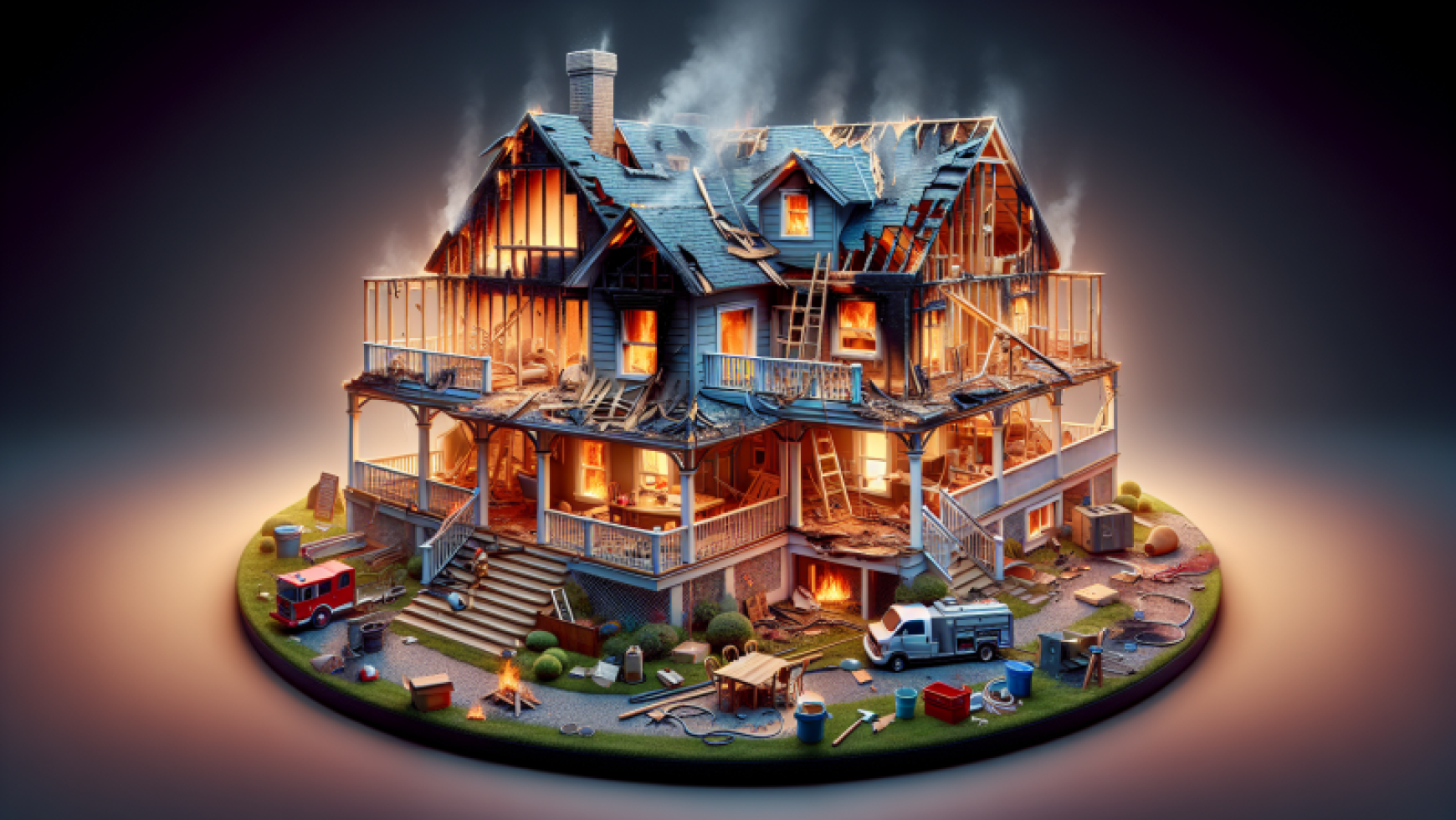 Hidden Dangers of Fire Damage Restoration