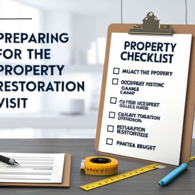 Preparing for a Property Restoration Visit: A Checklist