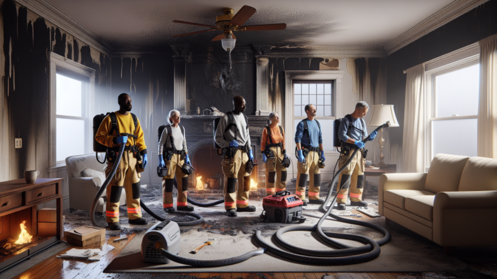 Fire Damage Restoration: What to Expect