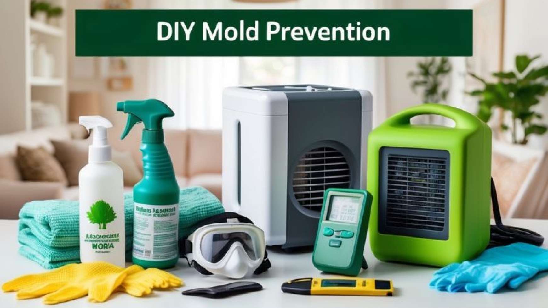 Essential Tools for DIY Mold Prevention at Home